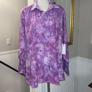 Cali oversized, button-down shirt. Size medium.